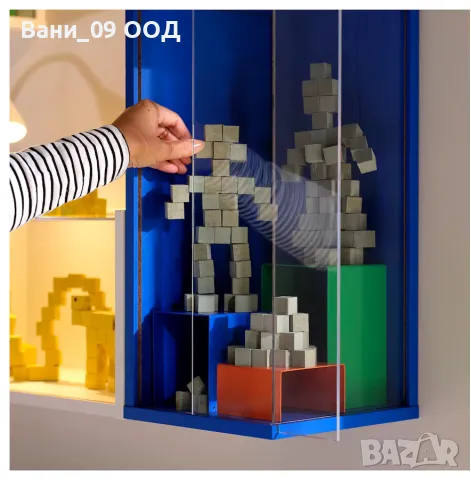 Компактна стенна витринка , снимка 4 - Секции и витрини - 47651639