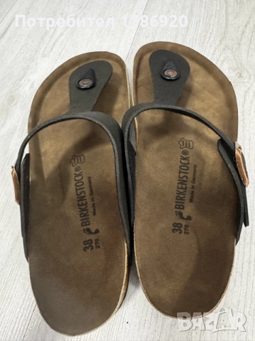 Дамски чехли Birkenstock Gizeh, снимка 8 - Чехли - 53473436