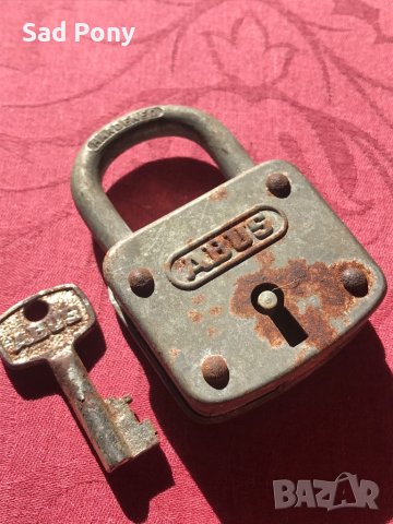 ABUS 56/50 стар немски катинар 