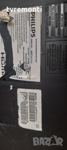 MAIN BOARD ,715G6947-M01-000-004Y, for, PHILIPS 40PFT4111/12, снимка 7 - Части и Платки - 35266170