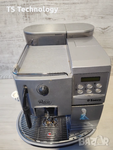 ГАРАНЦИЯ ! Saeco ROYAL PROFESSIONAL / Кафеавтомат - робот / Капучино, снимка 2 - Кафемашини - 53039026