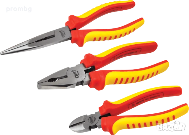 AVIT клещи 1000 V, секачки, дълги челюсти, комбинирани, Германия