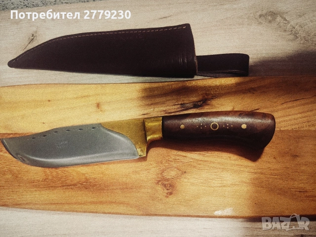 Ловени ножове ръчна изработка на майстор А.Стоянов, снимка 6 - Ножове - 54349528