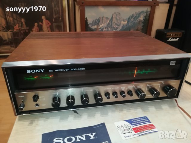 SONY RECEIVER-MADE IN JAPAN 0109231112LNV, снимка 2 - Ресийвъри, усилватели, смесителни пултове - 42042563