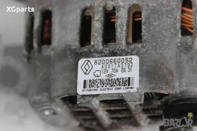 Алтернатор / генератор за Dacia Logan I 1.4i 75 к.с. (2004-2008) 8200660052, снимка 4 - Части - 48528377