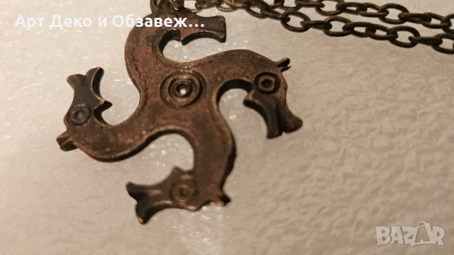 Фашиски медальон, снимка 5 - Колиета, медальони, синджири - 53194978