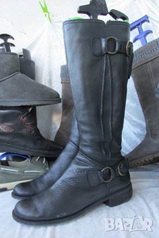 топли дамски боти 38 - 39 original RIEKER basic FREEFLEX, 100% естествена кожа, GOGOMOTO.BAZAR.BG, снимка 17 - Дамски боти - 34996200