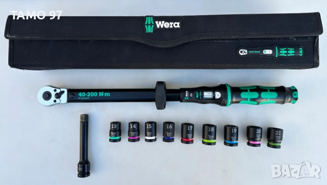 WERA Click-Torque C3 - Професионален динамометричен ключ 