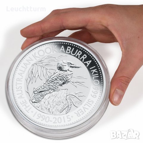  капсула за монети със дистанционер XL - от 53 до 101 мм. - 1кг., снимка 2 - Нумизматика и бонистика - 32047688