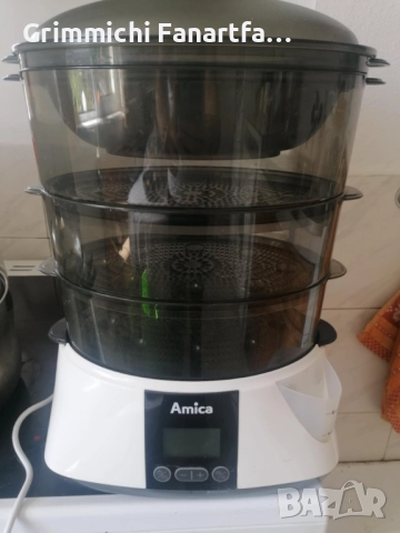 Уред за здравословно готвене на пара , снимка 1