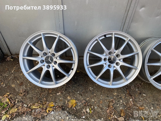 Оригинални джанти на Mercedes - Benz 17”, снимка 2 - Гуми и джанти - 52506672