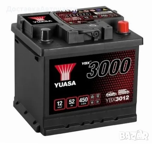 Акумулатор YUASA YBX3012 52 Ah, снимка 1