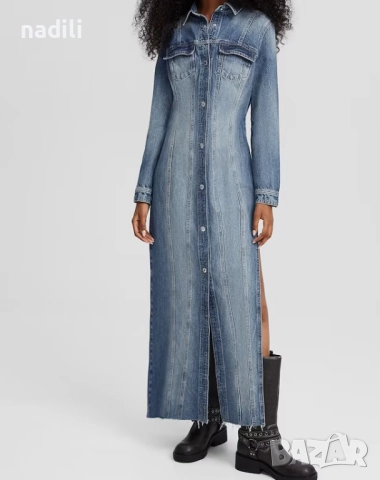 Дънкова рокля Bershka, размер S