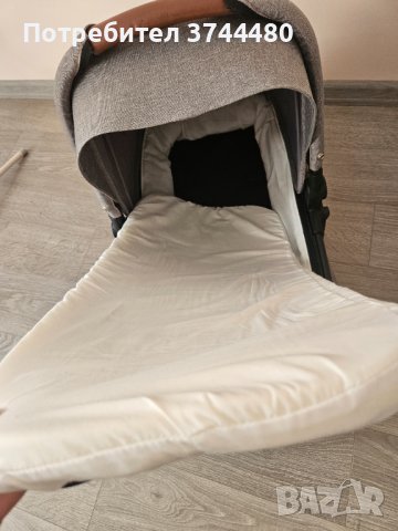 CANGAROO Комбинирана количка 3в1 ELLADA СИВ, снимка 13 - Детски колички - 40841419