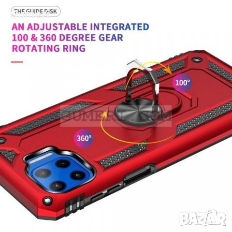 Motorola Moto G 5G Plus Удароустойчив гръб с метален пръстен , снимка 5 - Калъфи, кейсове - 31018496