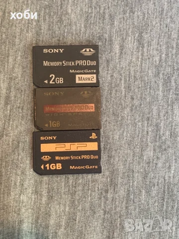Карта с памет Memory Stick Pro Duo  Sony , снимка 2 - Други игри и конзоли - 55877811