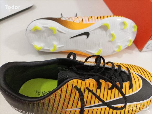 Nike Mercurial Jr. Детски Футболни обувки Найк 38 номер. Бутонки, снимка 3 - Футбол - 44353694