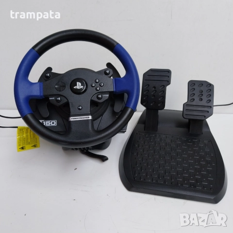 НАЙ ДОБРАТА ОФЕРТА Волан с педали Thrustmaster T150  Playstation 