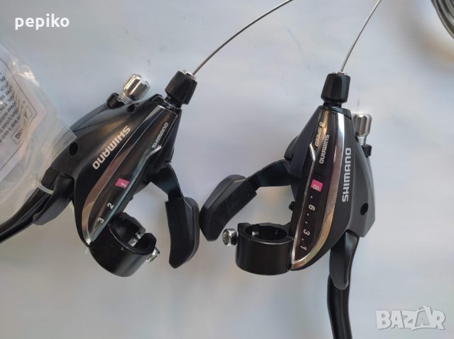 Продавам колела внос от Германия Комплект НОВИ комбинирани палцови команди за  8 скорости SHIMANO ST, снимка 14 - Части за велосипеди - 34134508