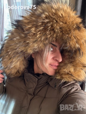 Страхотно яке с голям пух лисица, снимка 4 - Якета - 53030649