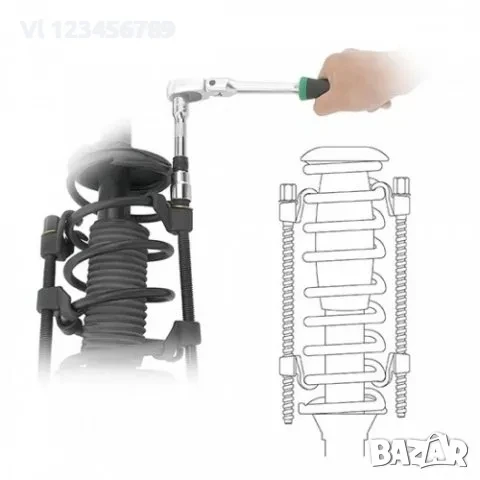 Скоби (винтове) за макферсон пружини - усилени 380mm, снимка 2 - Аксесоари и консумативи - 50759842