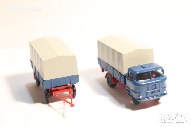 S.E.S. ?? H0 1/87 IFA ИФА МОДЕЛ КОЛИЧКА КАМИОН, снимка 6 - Колекции - 52865385