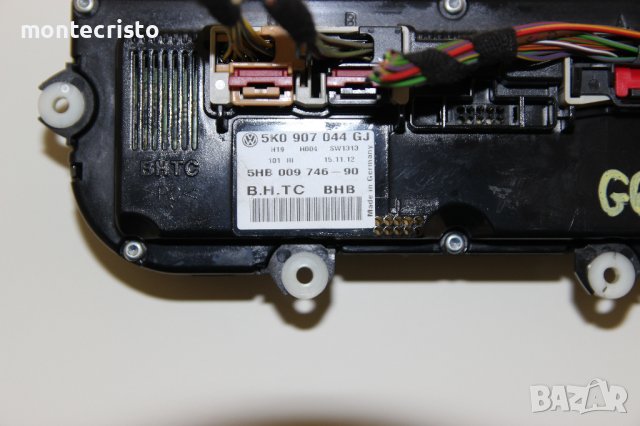 Управление климатроник VW Golf 6 plus (2009-2014г.) 5K0 907 044 GJ / 5K0907044GJ / 5HB00974690, снимка 5 - Части - 44157608
