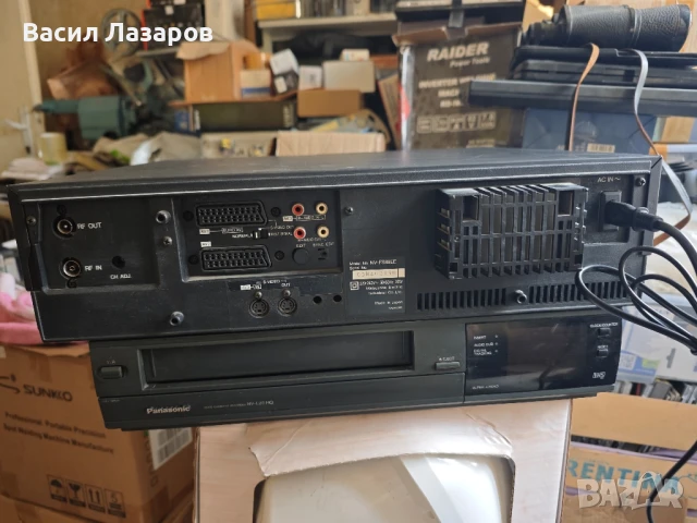 Видео рекордер Panasonic NV-FS88 HQ, снимка 3 - Плейъри, домашно кино, прожектори - 50857407