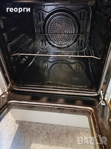 готварска печка газ и ток ширина 50 см, снимка 2 - Печки, фурни - 52707455