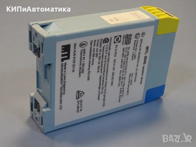 изолационен драйвер MTL 3045 isolator driver 4/20mA MTL 3000 series 125mA, снимка 8 - Резервни части за машини - 49752736