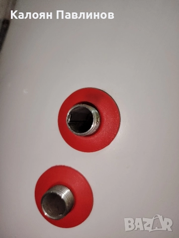 Продавам неръждаем бойлер 120 литра с 2 серпентини, снимка 7 - Бойлери - 52068820