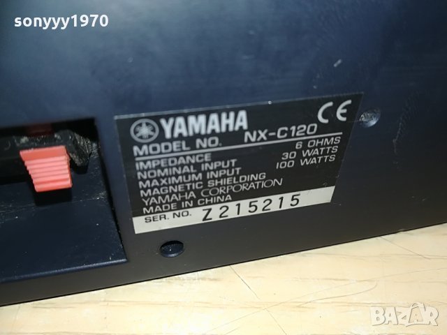 yamaha nx-c120 center-100w/6ohm-внос switzerland, снимка 12 - Тонколони - 29313677