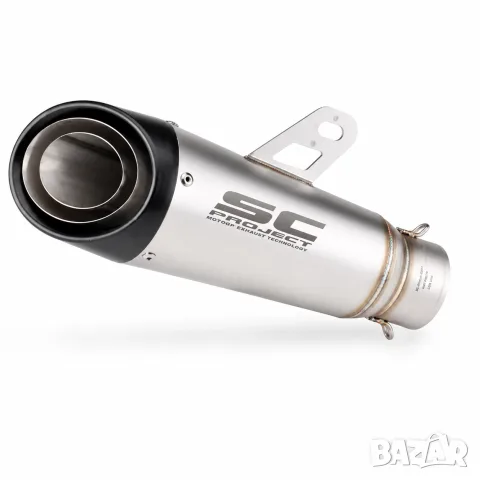 Сиво-черно мото гърне с дължина 325 mm, снимка 2 - Аксесоари и консумативи - 55866268