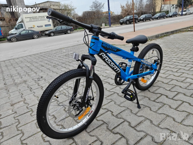 PASSATI Алуминиев велосипед 20" MARTYN db син, снимка 7 - Велосипеди - 53918272