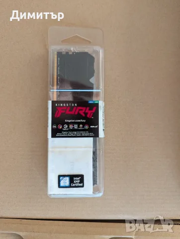 Памет Kingston FURY Beast RGB, 16GB DDR4, 3200MHz CL16