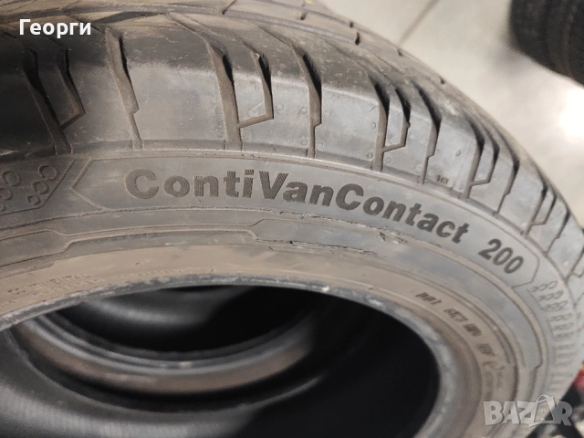 2бр.летни гуми 205/65/16C Continental, снимка 5 - Гуми и джанти - 52467305