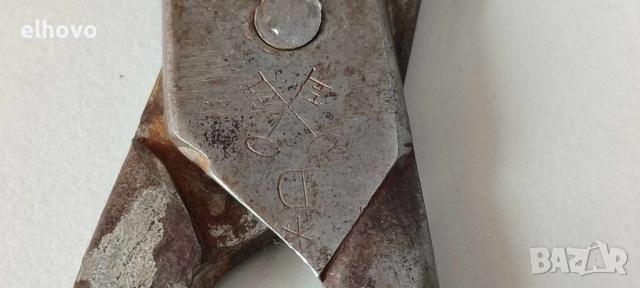 Стара шивашка ножица, снимка 6 - Антикварни и старинни предмети - 44526788