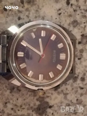 Wostok механика-каса -стомана, снимка 2 - Мъжки - 47740333