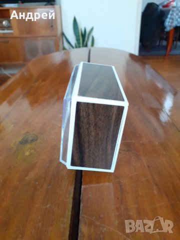 Настолен часовник,будилник СЛАВА,SLAVA #5, снимка 5 - Антикварни и старинни предмети - 31591624