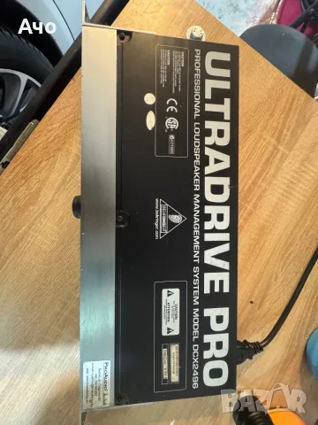 Procesor Behringer DCX-2496 Ultra Drive Pro, снимка 7 - Ресийвъри, усилватели, смесителни пултове - 56364319