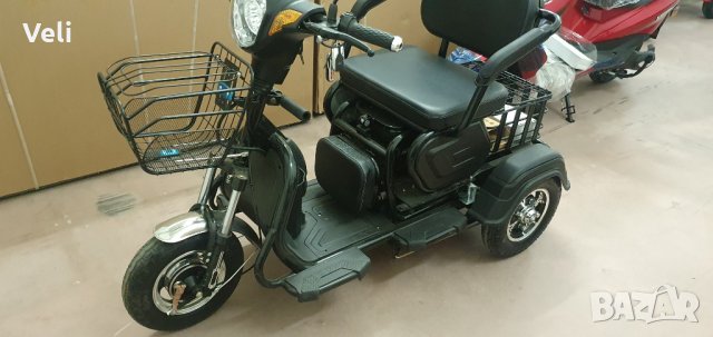 Електрическа двуместна триколка С-1 750W модел 2024 г., снимка 2 - Мотоциклети и мототехника - 29845913