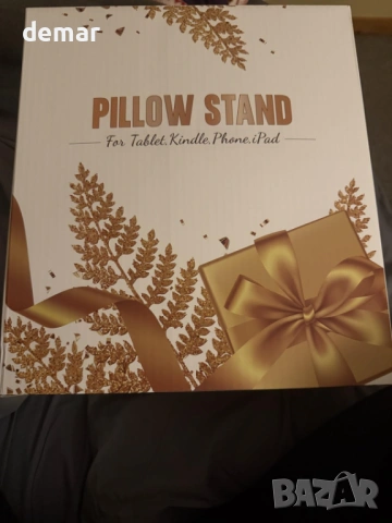 Поставка за таблет/телефон с възглавница, 2 купи, регулируема на 360°, 4.7''-13'', розова, снимка 9 - Селфи стикове, аксесоари - 54048679