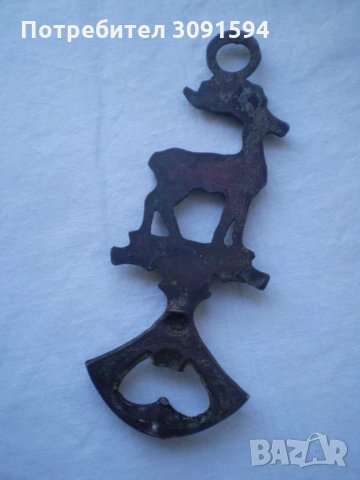  стара  колекционерска Отварачка елен, снимка 2 - Други ценни предмети - 33839612