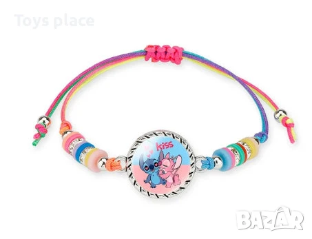 Различни текстилни гривни Лило и Стич Lilo and Stitch , снимка 4 - Други - 50795066