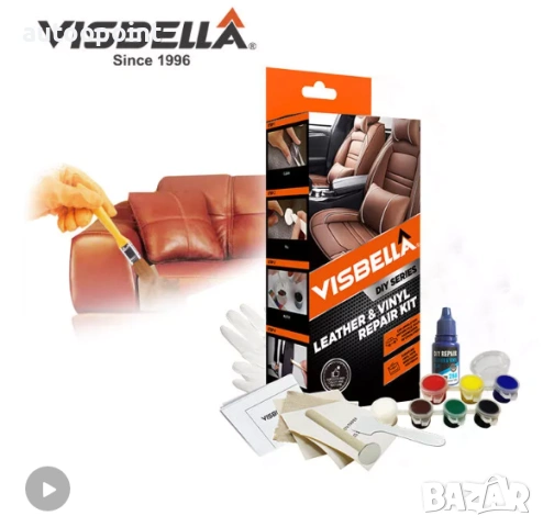 Течна кожа Visbella комплект за ремонт на волани кожени салони възстановяване , снимка 6 - Аксесоари и консумативи - 53943290