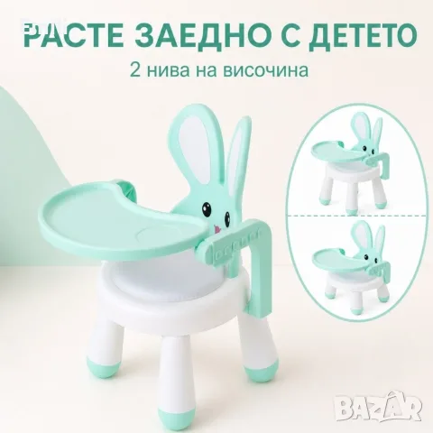 Детско столче за хранене и игра 2в 1 , снимка 2 - Столчета за хранене - 56168896