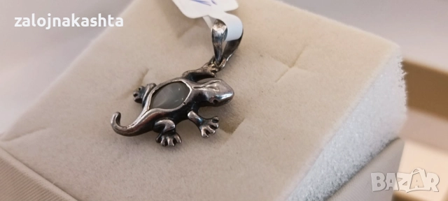 Сребърна висулка сърце-1,83гр/925, снимка 2 - Колиета, медальони, синджири - 52934804