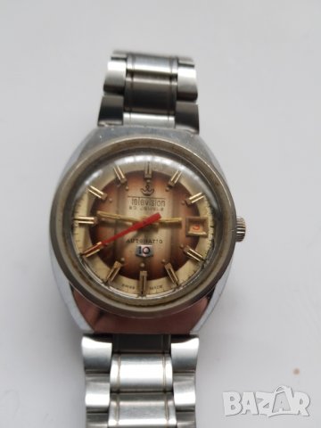 Мъжки автоматичен часовник Television 23 jewels, снимка 2 - Антикварни и старинни предмети - 38733158