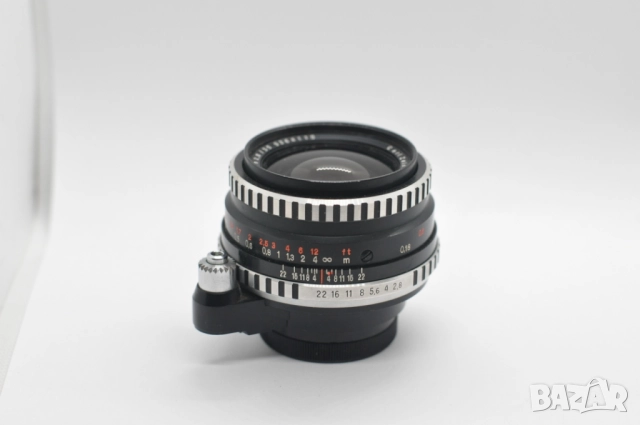 Обектив Carl Zeiss Jena Flektogon 35mm f/2.8 за Exakta, снимка 3 - Обективи и филтри - 52462633