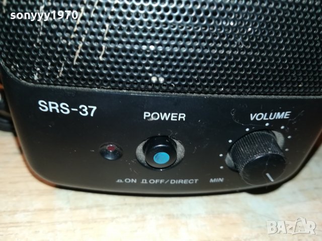 sony srs-37 MADE IN JAPAN-активни колонки 1312211949, снимка 10 - Винтоверти - 35129507